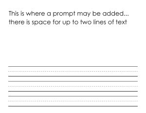 Document Library: kindergarten guided lined paper prompt and drawing space thumbnail