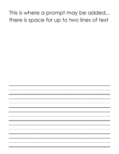 Document Library: grade 1 guided lined paper prompt and drawing space thumbnail