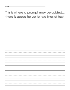 Document Library: grade 1 guided lined paper prompt, drawing space and name thumbnail