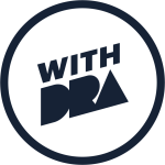 "with DRA" logo