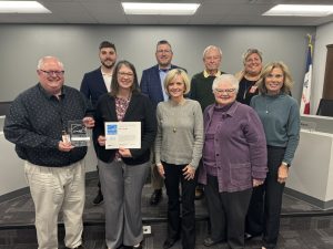 School Board members and district administrators receive ENERGY STAR Certificates from Cenergistic