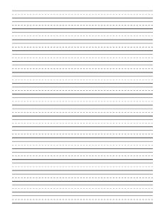 Document Library: grade 3 guided lined paper full sheet thumbnail