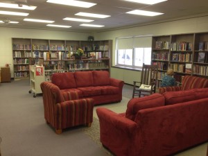 Couch and chair seating area