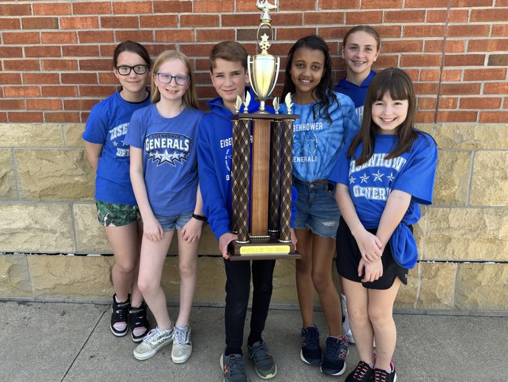 Eisenhower Team Wins District Battle of the Books! Eisenhower Elementary