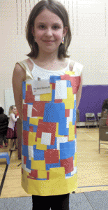 1314 paper dress